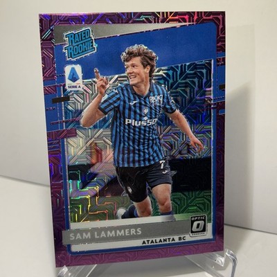 2020-21 Panini - Optic Rated Rookies Serie a Sam Lammers Purple Mojo Prizm (RC)