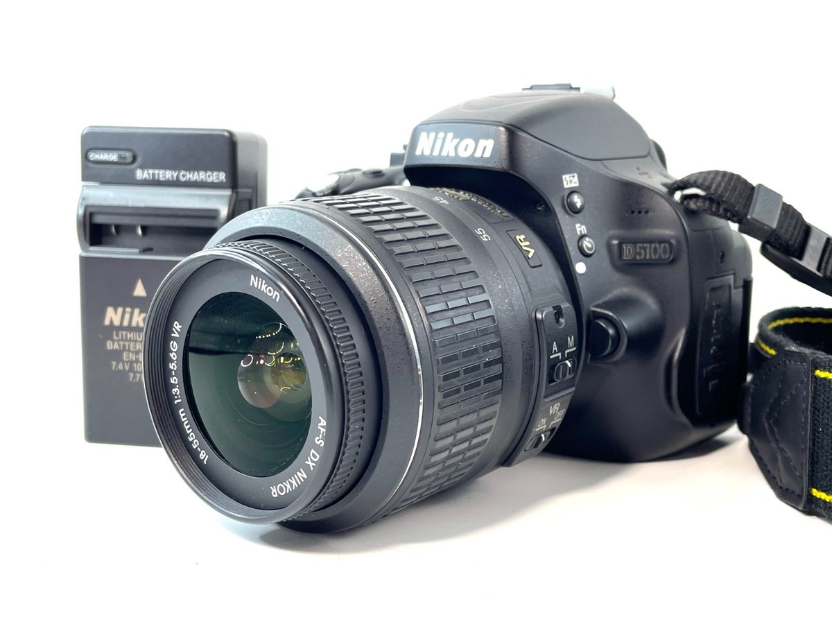 Nikon D5100 DSLR Camera Body + AF-S DX NIKKOR 18-55mm F3.5-5.6G VR