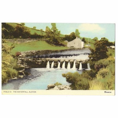 ALSTON Cumbria Der Wasserfall Postkarte, unbenutzt