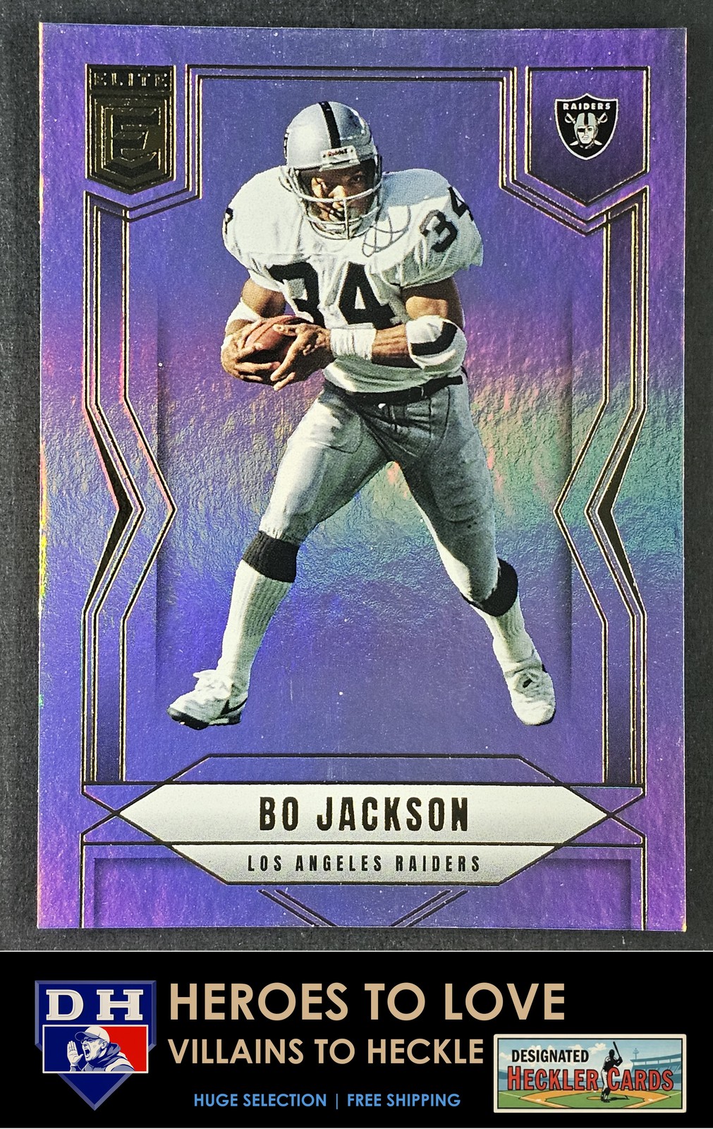 2025 Panini Donruss Elite BO JACKSON #36 Los Angeles Raiders (not purple)
