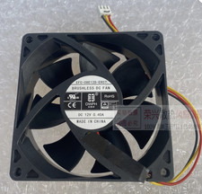 1pc DWPH Fan EFC-08E12D-ER07 DC12V 0.40A 80 80 25mm 3 wire 3 pin cooling fanamk