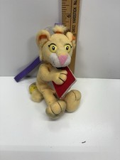 Between the Lions Leona Lion Plush 2001 PBS Kids WGBH Reading Toy 7 Rare