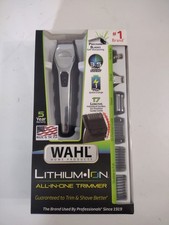 Wahl Lithium Ion All-In-One Trimmer Grooming Kit New Sealed Beard Shaver