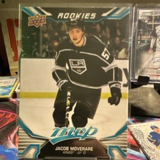 2022-23 Upper Deck MVP Jacob Moverare Rookie #224 Los Angeles Kings Hockey Card