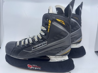 BAUER TUUK Lightspeed Pro Supreme 150 Hockey Skates 8EE Black Like New 9.5 USA
