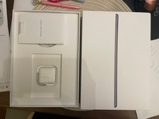 Empty Box Only Apple iPad 7th Gen 32gb Wi-Fi 10.2in Space Gray Power Adapter