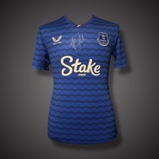 Everton James Tarkowski Hand Signed Football Shirt £249