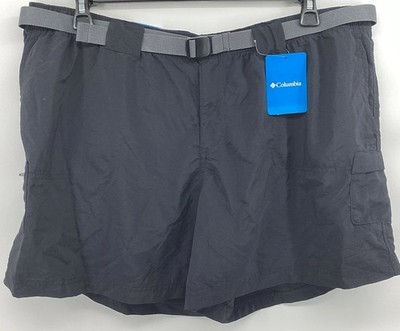 NWT Columbia Sandy River Women's Cargo Shorts Black Size XXL 6'' Inseam