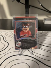 2021-22 Upper Deck MVP #M-6 Stormy Carolina Hurricanes Mascots Gaming Card