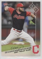 2017 Now Topps Online Exclusive Players Weekend /294 Cody Allen #PW-35 0c6