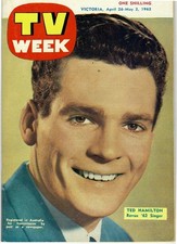 TV WEEK (Victoria) April 26 1962 TED HAMILTON