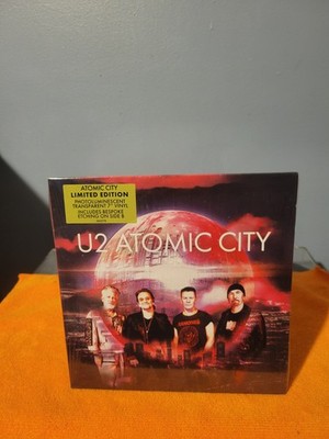 U2 Atomic City Record Limited 7'' Vinyl Photoluminescent Semi-Transparent 45 NEW