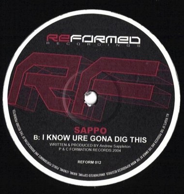 Sappo - Double Edged Sword (Dragon Fist) / I Know Ure Gona Dig This, 12'', (Vinyl