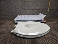 KOHLER 4636-RL-47 Cachet ReadyLatch Elongated Toilet Seat, Almond