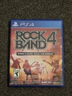 Rock Band 4 PS4 Playstation