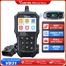 VDIAGTOOL VD31 OBD2 Scanner Car Diagnostic tool with Key Battery Tester 32GB US