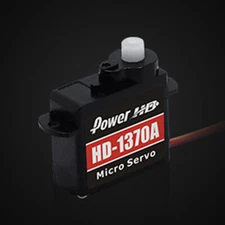 NEW POWER HD HD-1370A 8.3 oz / 0.10 sec (4.8 & 6.0V) Plastic Gear Micro Servo