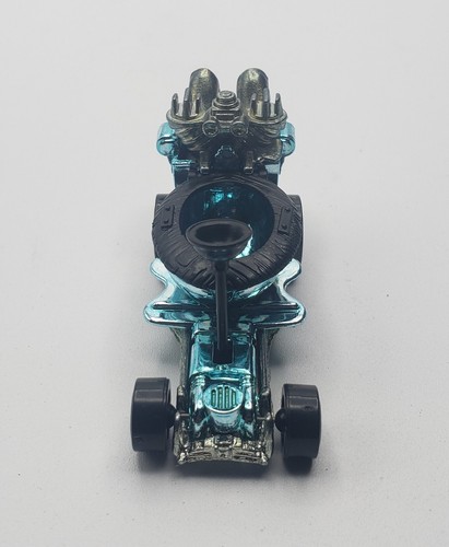 Hot Wheels Hot Seat Final Run 2004 1/64 Diecast Blue Chrome Loose - Picture 3 of 4