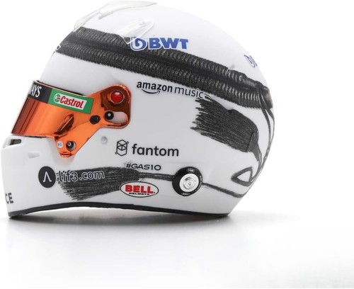 Alpine Spark Pierre Gasly 2023 F1 Grand Prix 1/5 Scale Replica Helmet Qatar GP - Picture 3 of 4