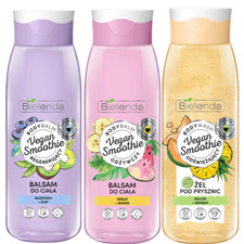 Bielenda Vegan Smoothie Melon Blueberry Watermelon Shower Gel and Body Balm