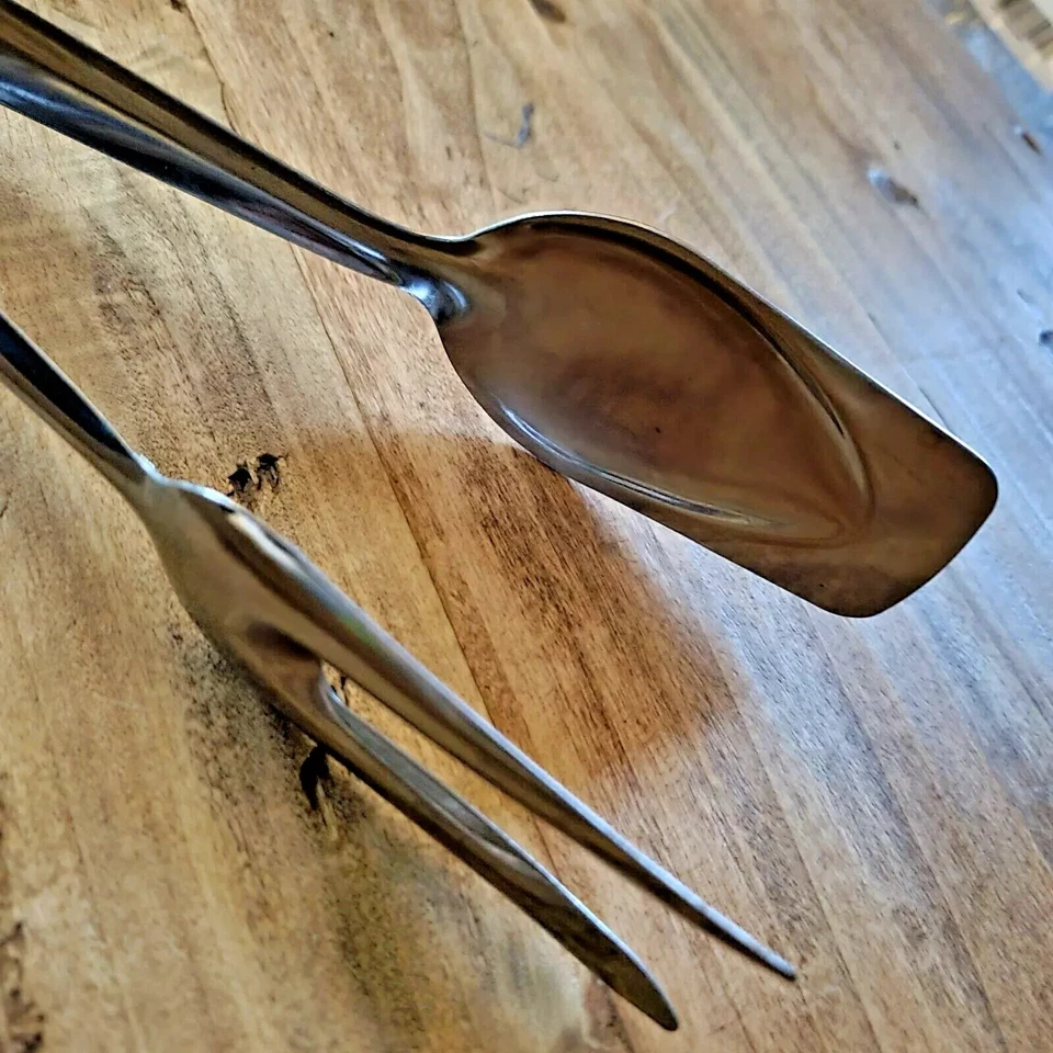 Set 5 Pinze da Cucina per Servire - Acciaio Inossidabile INOXRIV - Varie Misure - Immagine 4 di 4