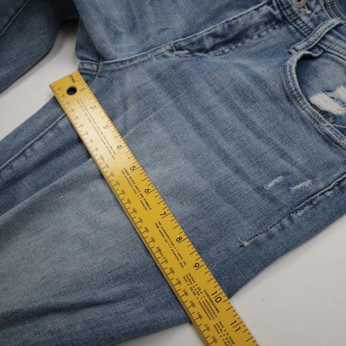 Anthropologie Pilcro and the Letterpress Embroidered Slim Boyfriend Jeans 27 Y2K - Picture 9 of 10