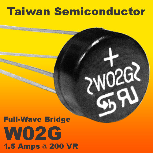(12) Full-Wave Bridge Rectifiers 1.5 Amps @ 200 Volts ** USA SELLER ...