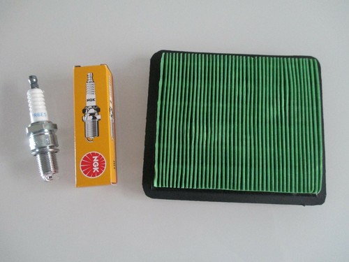 HONDA Rasenmäher Motoren GCV 135 160 Luftfilter mit Zündkerze BPR6ES