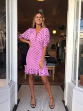 NWT Faithfull The Brand Margherita Polkadot Mini Dress - Size Small / US size 4