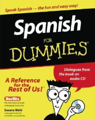 Spanish For Dummies - Paperback By Susana Wald - VERY GOOD