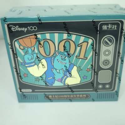 Disney Carnival Sulley Monsters 100 Years Of Magic New Sealed Box 10 Pack Cards