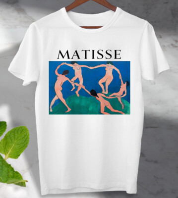Matisse The Dance Art Paint Drawing T shirt  Top  Gift T Shirt
