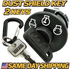 3 Position Starter Ignition Key Switch fits Huskee LT3800 LT4200 w/ 2 Keys