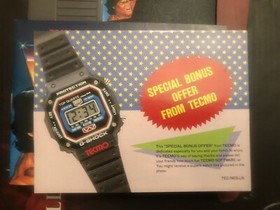 Tecmo World Wrestling NES Nintendo Completo CIB con Manual Probado Limpio INSERTOS