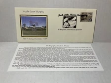 Audie Murphy Commemorative Stamp on 3rd Infantry Division Envelope