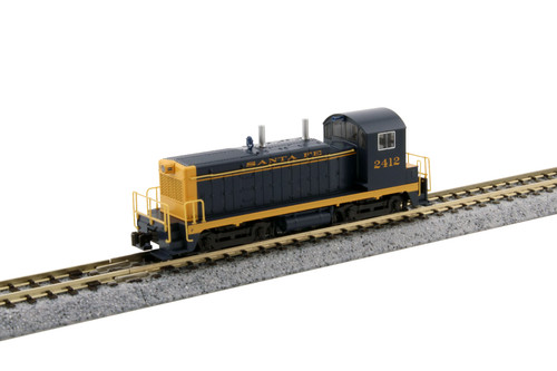 Kato N 176-4376-DCC Santa Fe ATSF EMD NW2 Diesel Umschaltlok Zug | Zustand: New