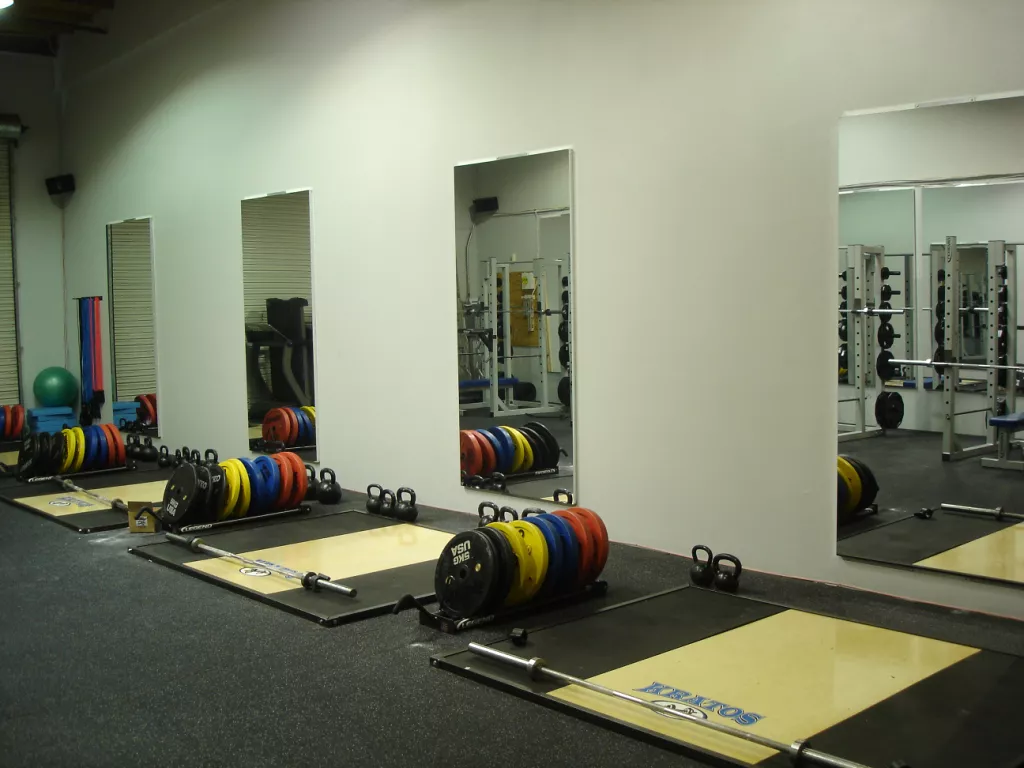 Gym safety mirror - Acrylic mirror sheet