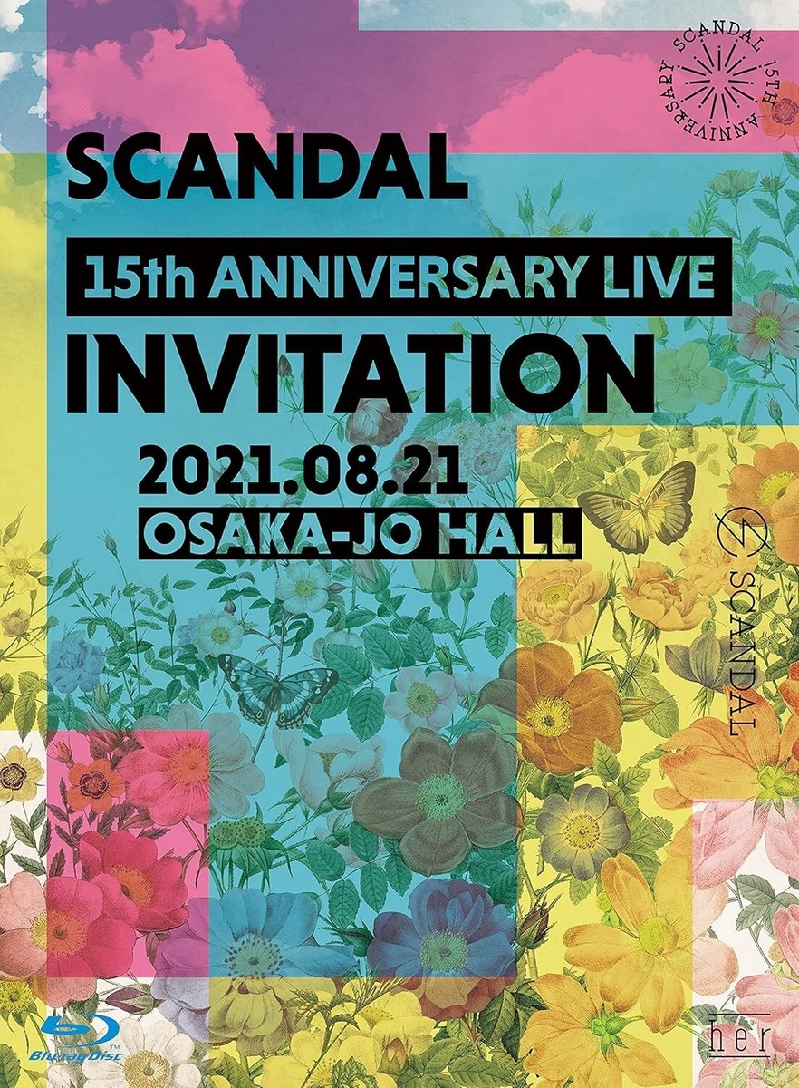 SCANDAL 15th ANNIVERSARY LIVE INVITATION Limited Edition Blu-ray 2