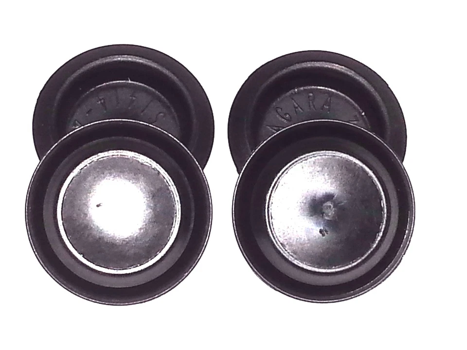 Tapones de carrocería central de plástico de 1-1/4" para Chrysler Dodge Plymouth 4 piezas NB Foto 2 de 4