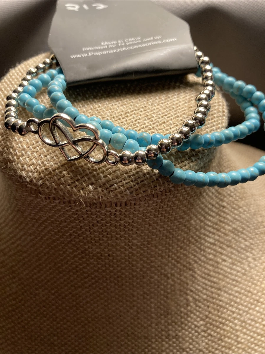Turquoise bracelet best sale paparazzi