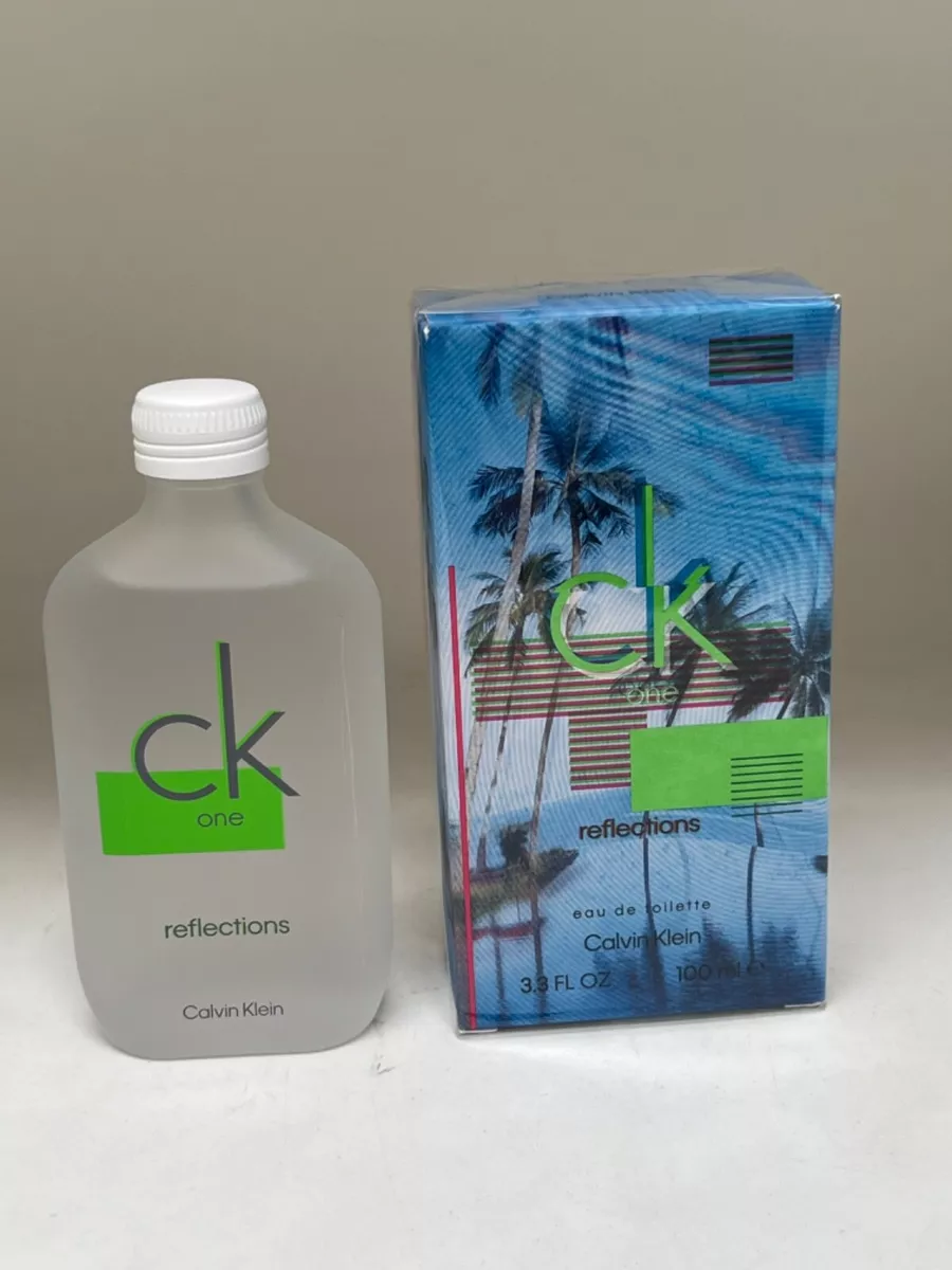 CK One Reflections Eau De Toilette Cologne 100ml /3.3oz SEALED