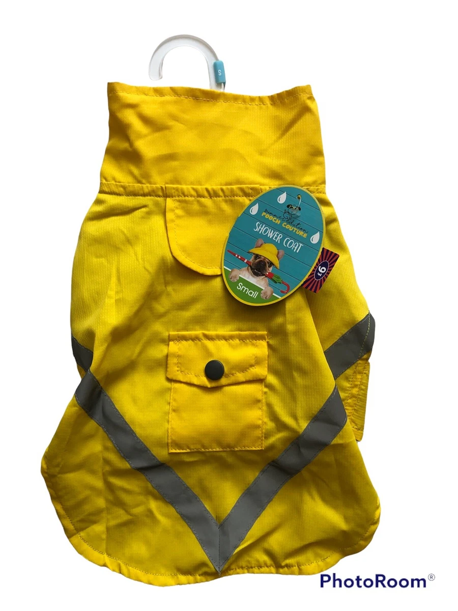Summer Edition pooch couture pets dog shower coat Size Medium Yellow | eBay