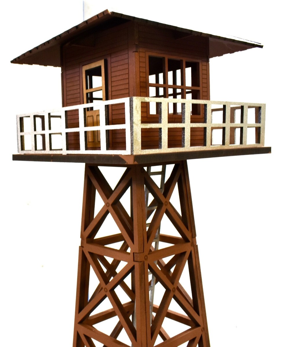 G-SCALE FOREST FIRE WATCH TOWER by Doc's Garden Trains | eBay