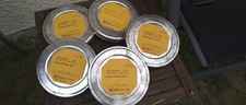 RARE lot 5 boîtes KODAK RAR Film 2492 en aluminium (vides)
