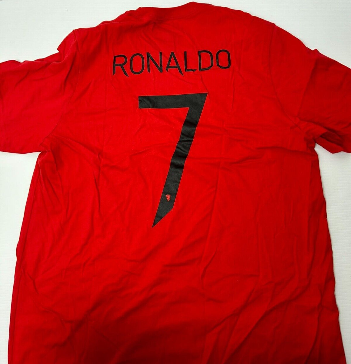 Cristiano Ronaldo Manchester United Adidas #7 XL T-Shirt Red Cristiano Ronaldo Manchester United Adidas #7 XL T-Shirt Red