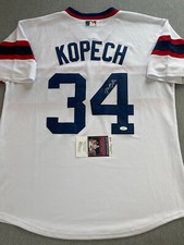 CHICAGO WHITE SOX- MICHAEL KOPECH AUTOGRAPH NIKE REPLICA #34 JERSEY JSA AI81936