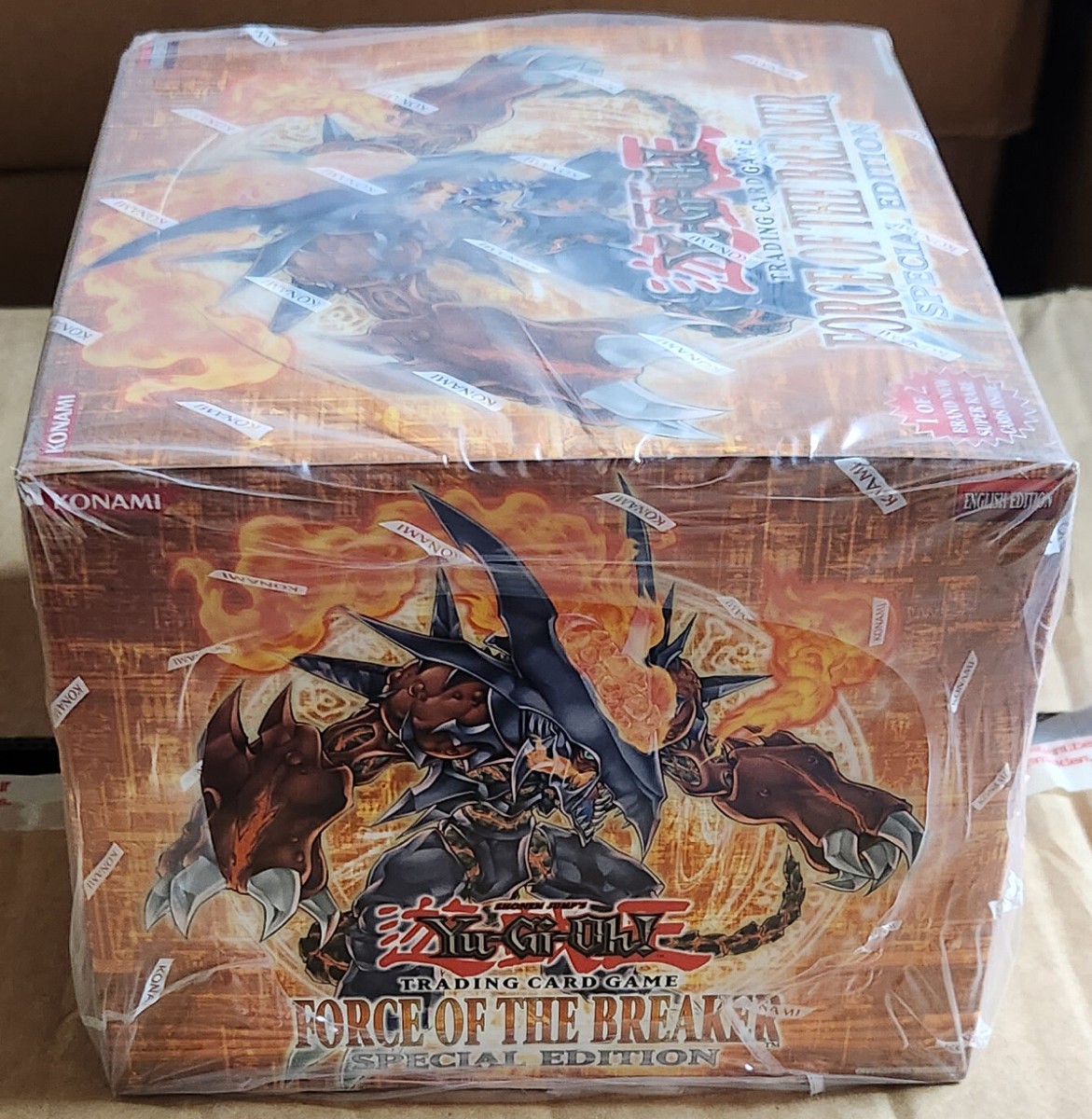 Yugioh Force of The Breaker Special Edition 12 Box Case