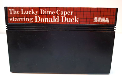 Lucky Dime Caper starring Donald Duck Modul - PAL SEGA Master System - 12252848