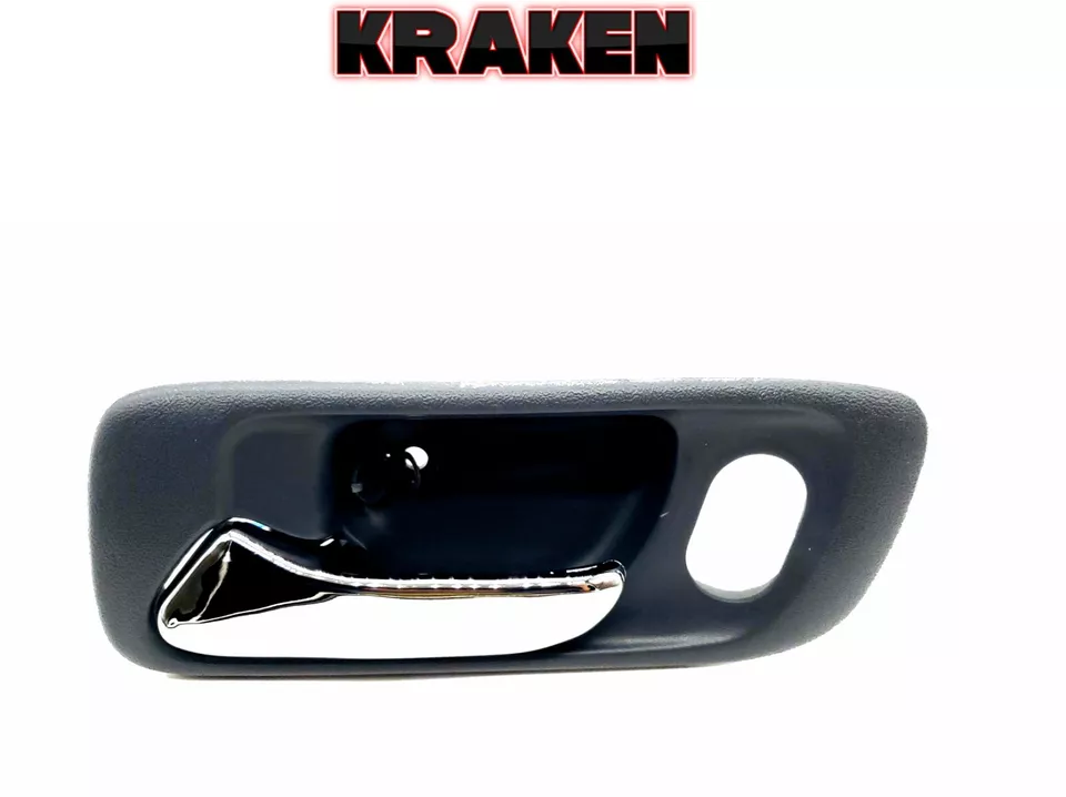 Inside Door Handle For Honda Accord 4Dr 1998-2002 Odyssey 99-04 Gray Left Front - Imagem 3 de 4