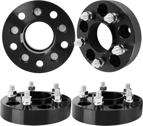 4 PIEZAS adaptadores de rueda de 5X4,75 a 5X4,5 centrados en la elevación, 1,25 pulgadas 5X120,7 mm (5X120 mm) a - Imagen 1 de 7